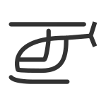 Helicopter SVG Icon